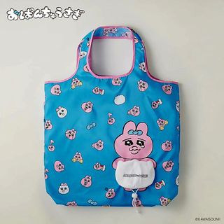 Panty Rabbit Foldable Eco Bag Opanchu Usagi Eco Bag Tote Bag Reusable Bag おぱんちゅうさぎ Pitiful! Pouch Npochamu Npochamu Cheese Fairy64195649961475110