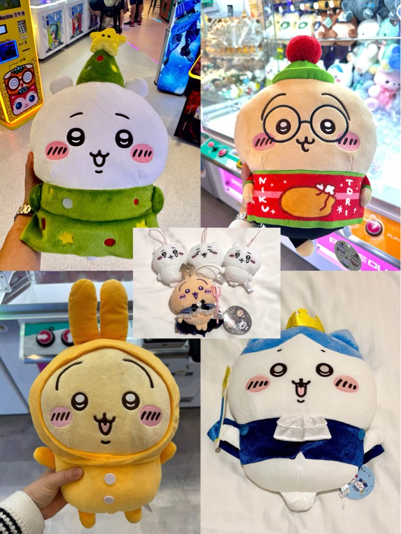 【現貨可即日交收】全新 Chiikawa 聖誕節 usagi 兔兔 小八 小可愛 睡衣 生日 喊喊 惡魔, 興趣及遊戲, 玩具 & 遊戲類 ...