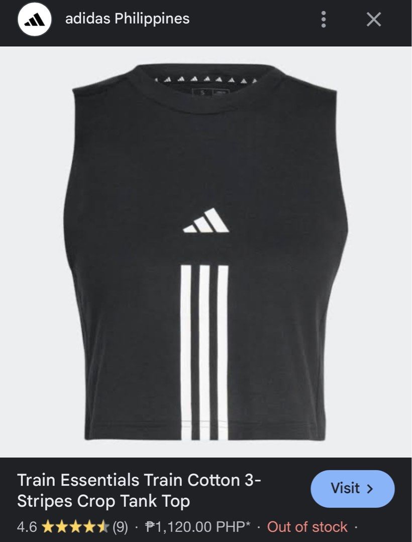 Adidas Muscle Tee Tank Top size M (Category: Activewear) located in Taguig. Submitted by toastedfaye (Listing ID 1337007241, Image 1). Description: Loose fit!.