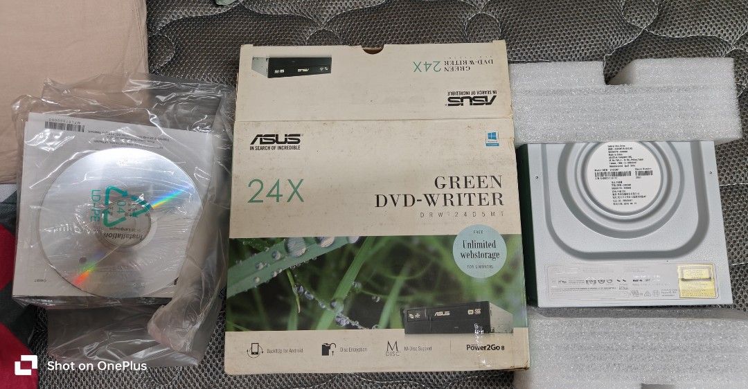 Asus (brand new) DVD Writer for Desktop (Category: Computer Parts) located in Quezon City. Submitted by ericboyg (Listing ID 1336896569, Image 3). Description: Brand New Well kept Asus DVD Writer for Desktop computers..