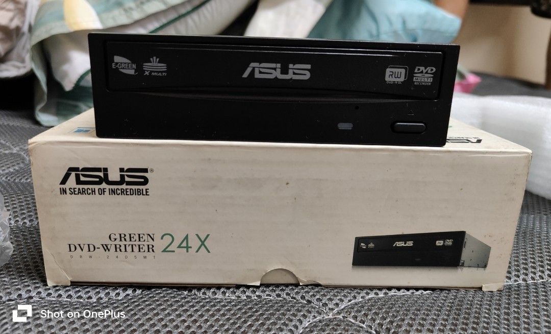 Asus (brand new) DVD Writer for Desktop (Category: Computer Parts) located in Quezon City. Submitted by ericboyg (Listing ID 1336896569, Image 1). Description: Brand New Well kept Asus DVD Writer for Desktop computers..