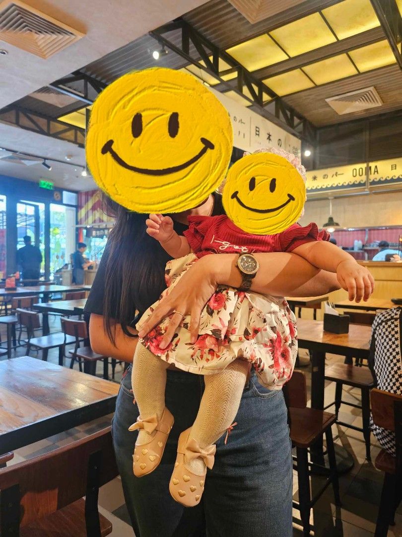 Baby Red Romper with headband (Category: Babies & Kids Fashion) located in Taguig. Submitted by rai.a.c (Listing ID 1337048137, Image 3). Description: Barely used. Lost headband, dress only RFS: Outgrown.
