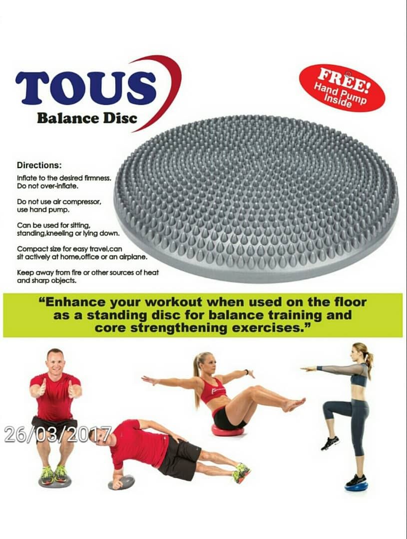 Balance Disc *New, Health & Nutrition, Massage Devices on Carousell