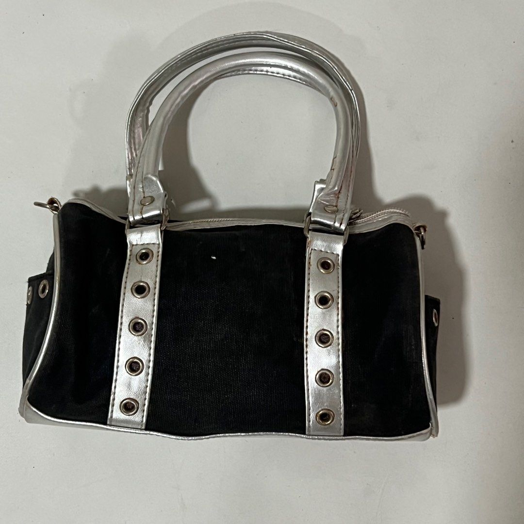 mcbling grunge punk studs 2way bag