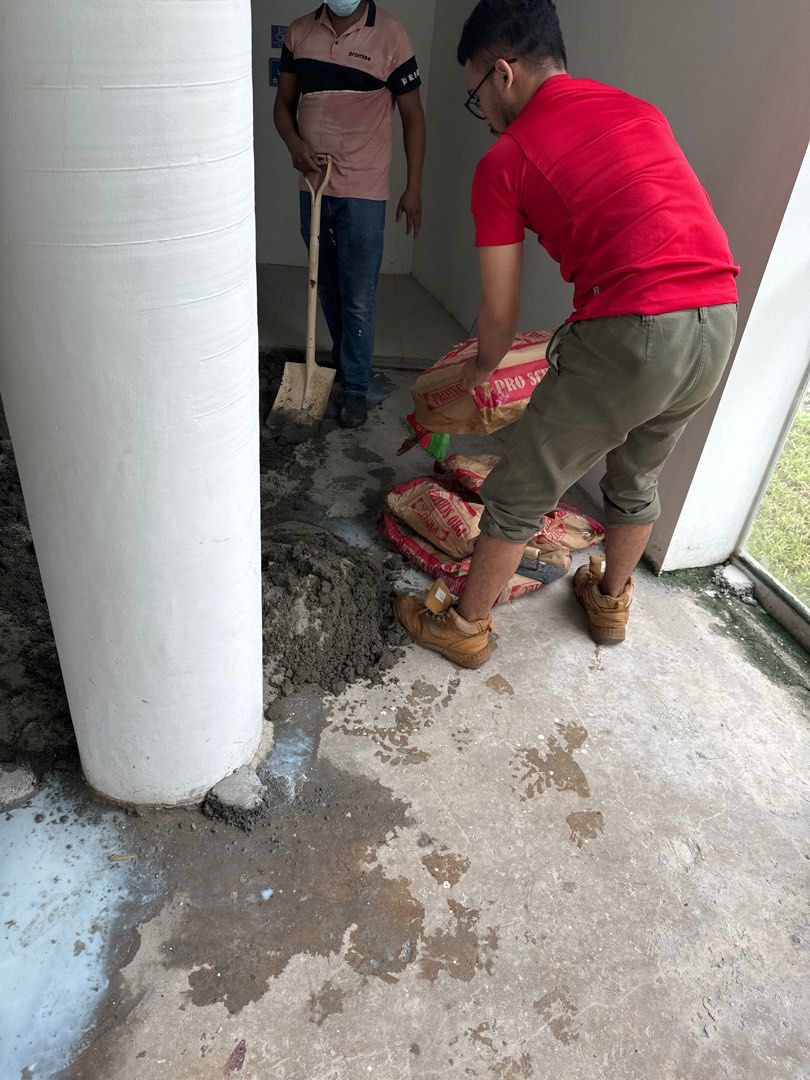 Direct contractor Cement screeding/cement self leveling/Home Renovation/Tiling Hacking62863093649923112