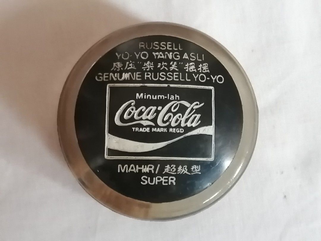 Coca-Cola Super Genuine Russell Yo-Yo Black Colour, Toys