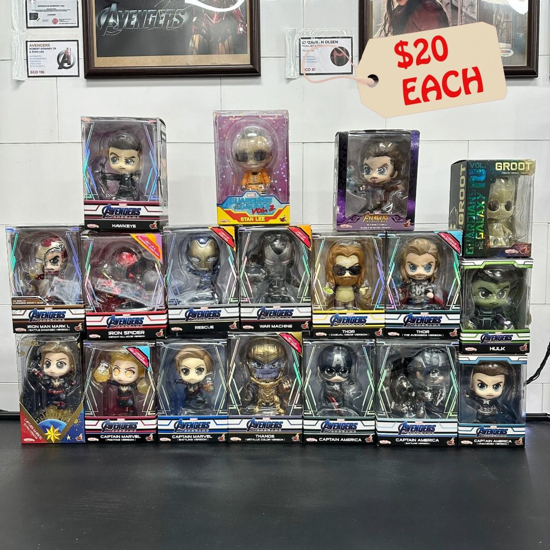 COSBABY Marvel Avengers Hot Toys Figures, Hobbies & Toys, Toys & Games