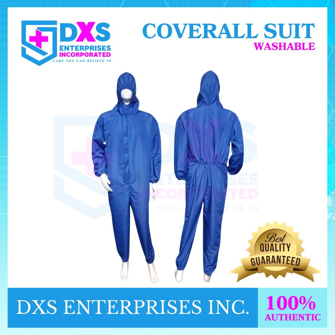 COVERALL SUIT | BUNNY SUIT (Category: Medical Supplies & Tools) located in Quezon City. Submitted by marketings84097 (Listing ID 1336938633, Image 1). Description: AVAILABLE ON STOCK✨ BUY YOUR NEEDS NOW, HERE IN OUR SHOP! WE HAVE ALL KINDS OF MEDICAL SUPPLIES THAT YOU NEED! “DXS ENTERPRISES INC.” MEDICAL SUPPLIES AND EQUIPMENT! WE ACCEPT RETAIL AND BULK ORDERS!! Visit us at: Pin: DXS ENTERPRISES INC. Warehouse Address: 18 Rest Haven St. Brgy. Bun