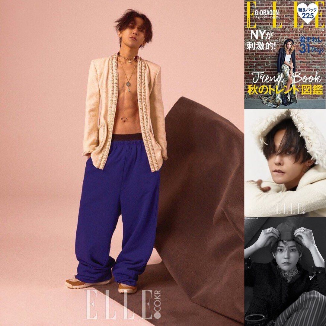 G-dragon ジヨン Vogue Korea ELLE ジャポン セット BIGBANG G-DRAGON ジヨン VogueKorea ELLEジャポン - メルカリ