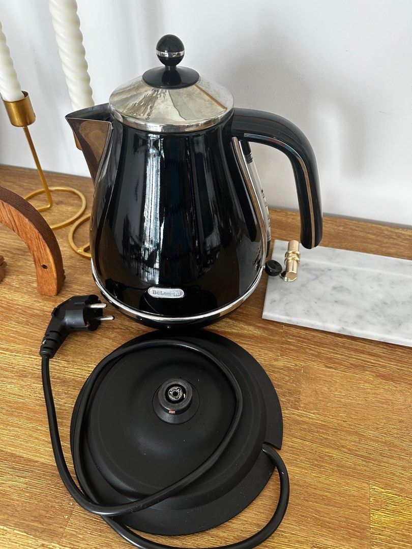 DELONGHI DISTINTA Electric Kettle L Black, TV Home