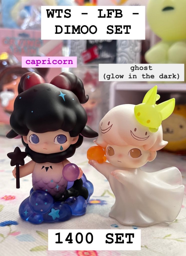 dimoo constellation capricorn + ghost, Hobbies & Toys, Toys & Games on ...