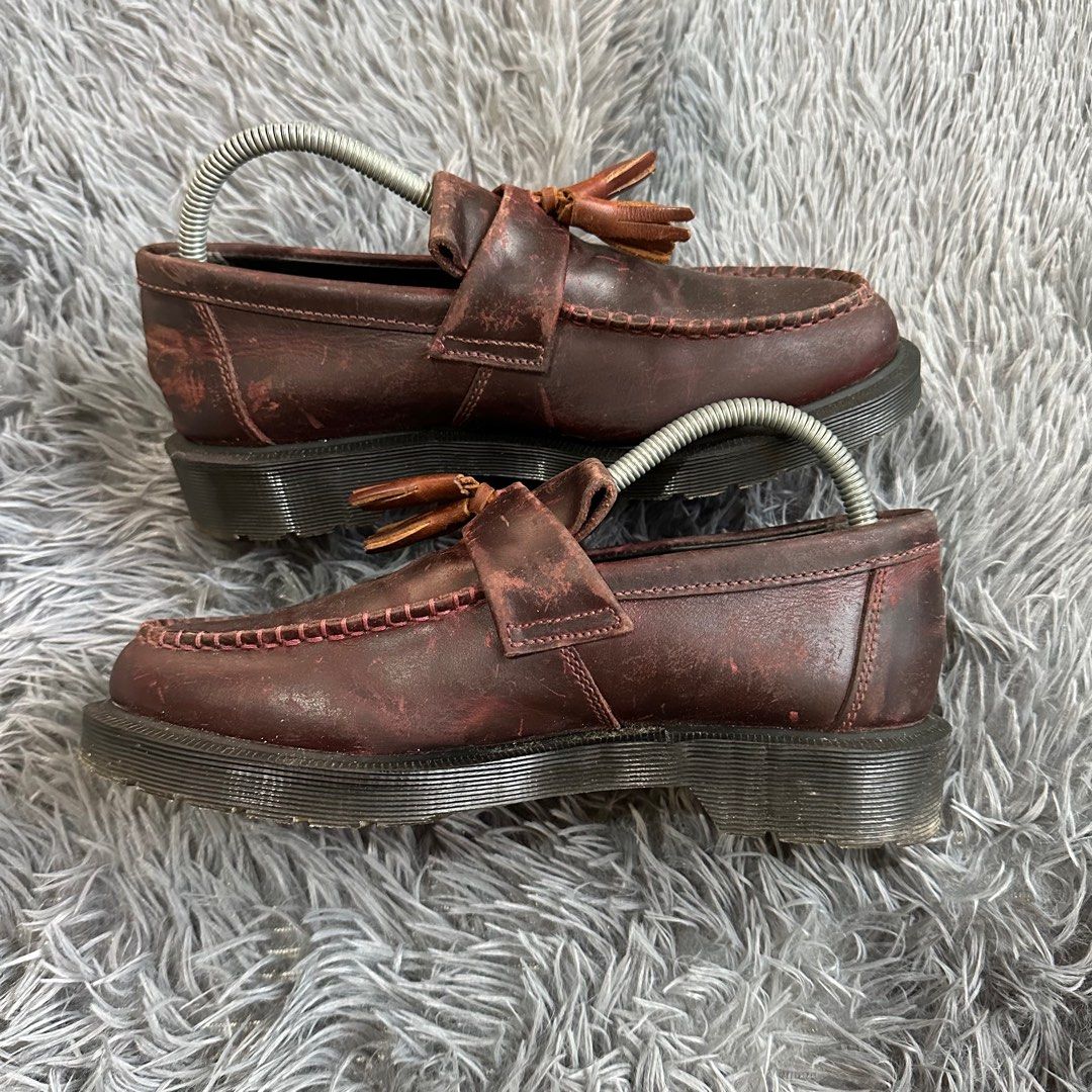 DOC MARTENS ADRIAN LOAFERS (Category: Casual Shoes) located in Butuan. Submitted by bxuthrifter.8600 (Listing ID 1337038515, Image 2). Description: DMS CHERRY Size: 7 US MENS | 8 US WOMENS | 39 EU Condition: 9.3/10 ✅Excellent Condition ✅No Heel Drag ✅No sole separation Issue: sign of usage very minimal. Mine: ₱2985 + sf.