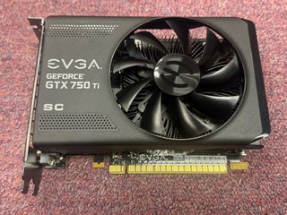 EVGA GTX 750 Ti SC485993035272048640