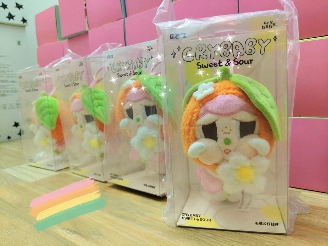 Exclusive] Crybaby Sweet & Sour Series Plush Pendant