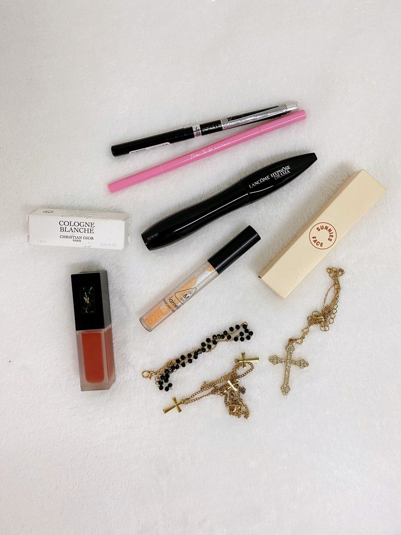 Free Dior sample (Lancome, YSL) Take all for 700! (Category: Makeup) located in Manila. Submitted by jiascloset (Listing ID 1336943200, Image 1). Description: Used once for the YSL. Not my shade. The rest are brand new..