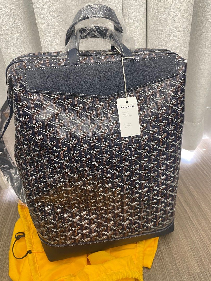 Goyard Cisalpin backpack (Category: Luxury Bags & Wallets) located in Quezon City. Submitted by johnloa (Listing ID 1337046179, Image 2). Description: Goyard cisaplin backpack navy Brand new With dust bag And paperbag included .