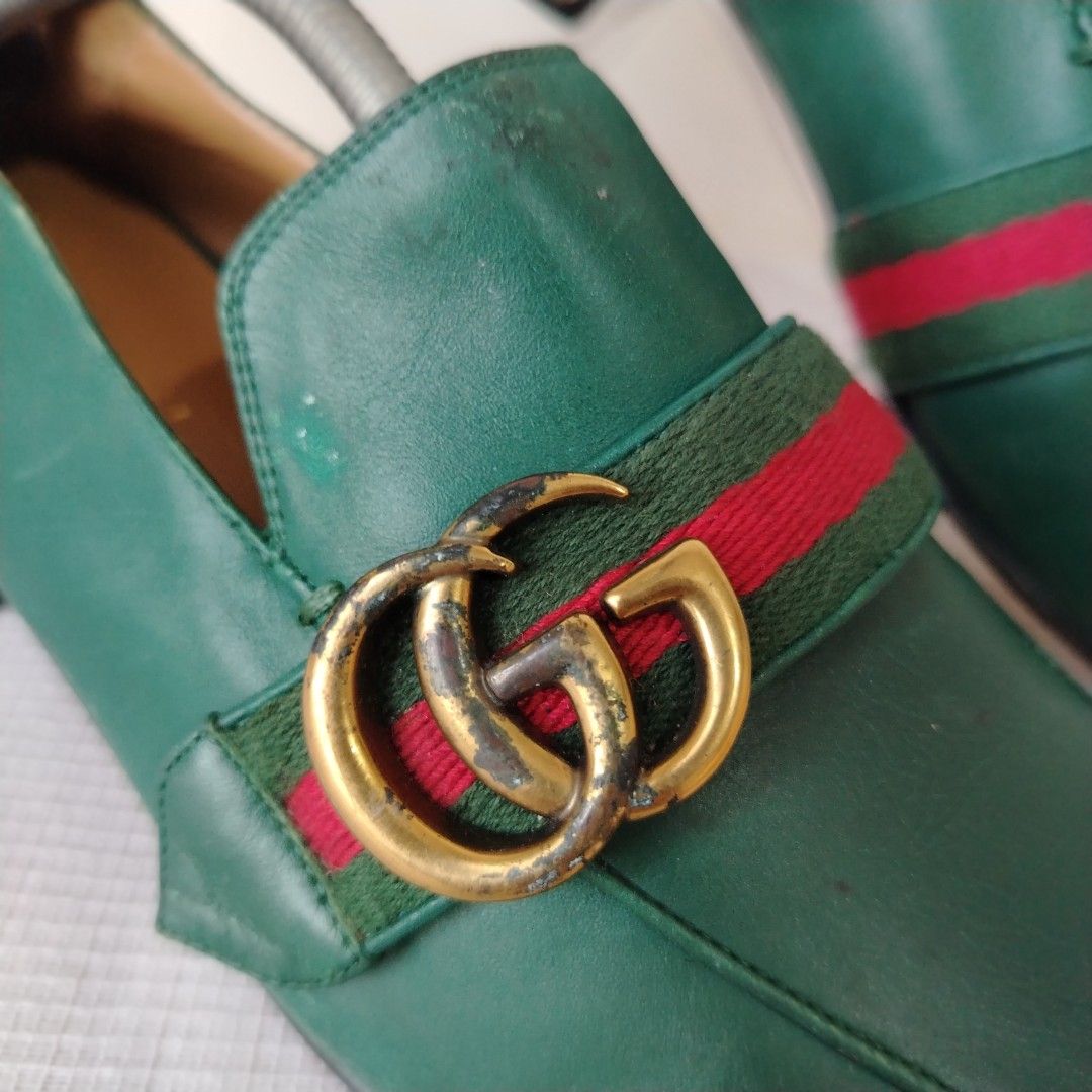 Gucci pearl loafers top