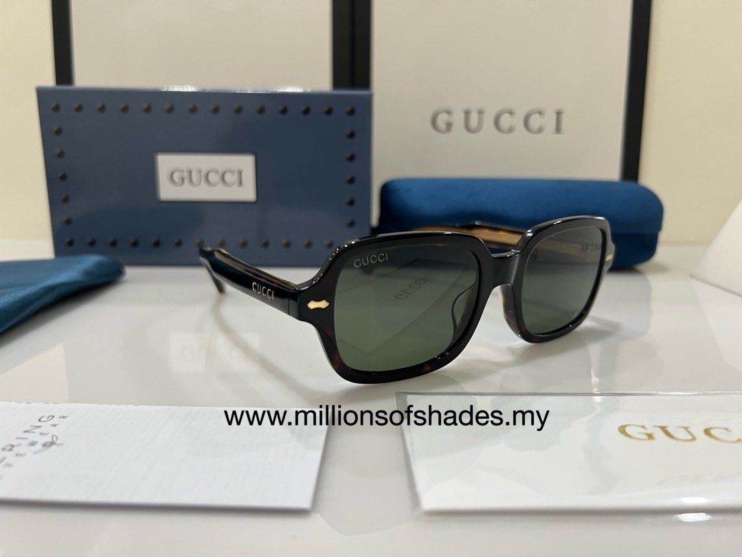 Gucci GG0072S Tortoise Men s Fashion Watches Accessories Sunglasses Eyewear on Carousell