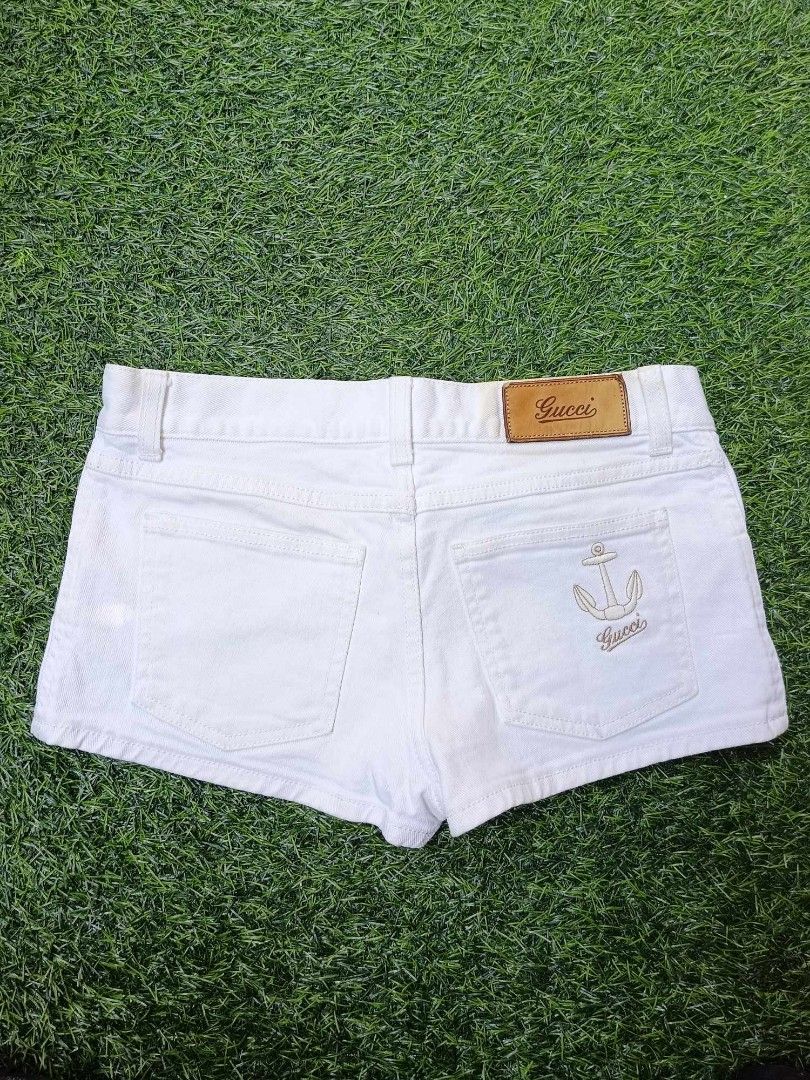 Gucci Women s Denim Short Shorts Women s Fashion Bottoms Shorts on Carousell