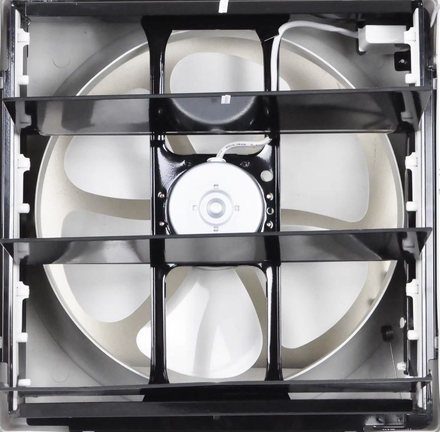 Exhaust Fan (Category: Electrical, Adaptors & Sockets) located in Manila. Submitted by wilc0 (Listing ID 1336894844, Image 2). Description: Description: Brand New Hanabishi HEF-12 Wall mounted Exhaust feature: Thermal fuse protected motor Includes metal shutter control Wall mounted 12" Original price @ 2,095.00 Rfs: Bought the wrong size. .
