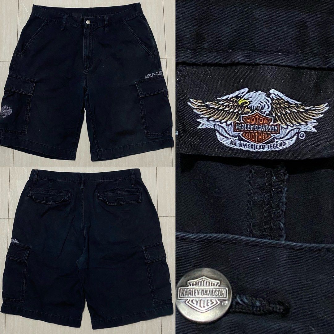 Harley davidson jean shorts sales