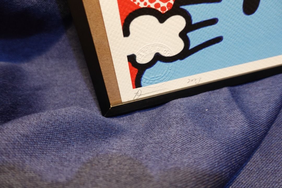 DEATH NYC ／FELIX／草間彌生／HELLO KITTY 【額装付き】 DEATH