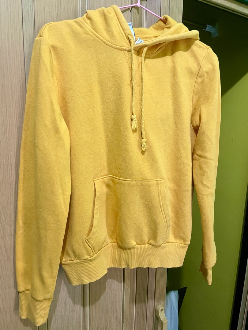 H&m mustard hoodie best sale