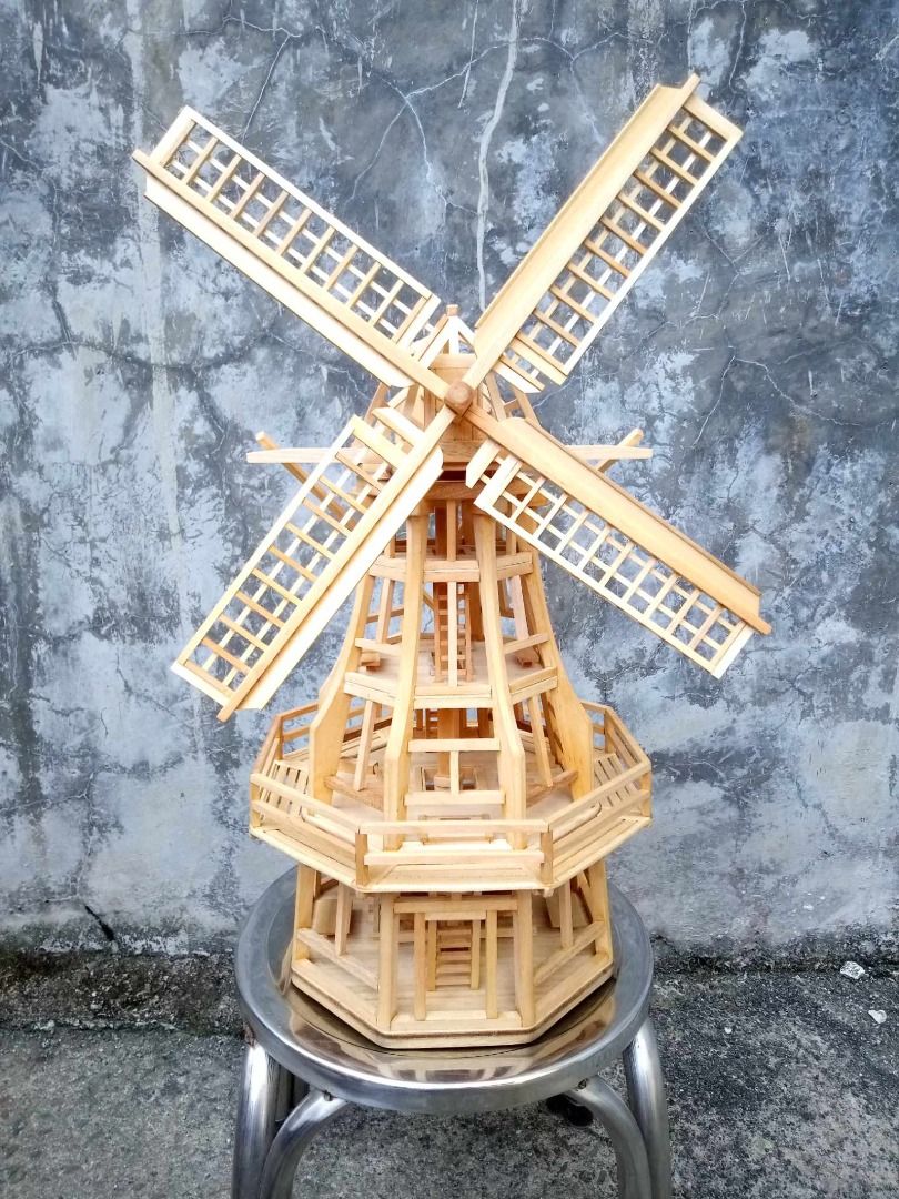 Holland Wood Windmill 1/50 Big Scale Model, Hobbies & Toys, Memorabilia ...