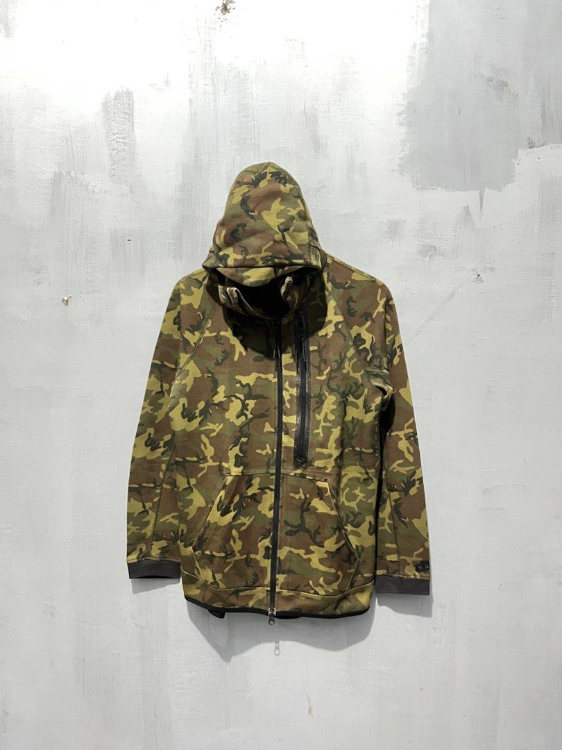 Hoodie Motif Army Fesyen Pria Pakaian Baju Luaran di Carousell