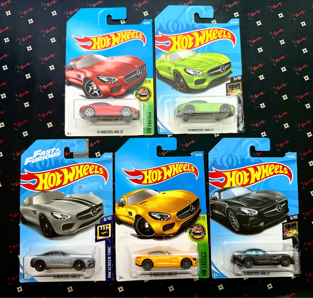 Hot Wheels 15 Mercedes AMG GT Hotwheels Fast Furious Hobbies Toys Toys Games on Carousell