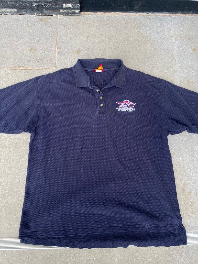 Indianapolis Grand Prix Formula One Polo (Category: Tshirts & Polo Shirts ) located in Santa Rosa. Submitted by j.ravs (Listing ID 1336947899, Image 2). Description: 24x31 9/10 condition waffle type material.