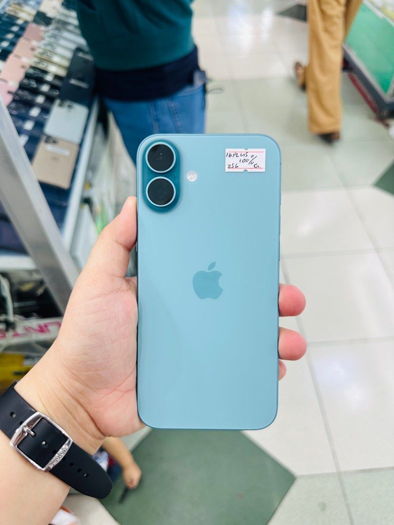Iphone 16 Plus 256gb Globelocked 100% batt (Category: iPhone 16 Series) located in San Juan City. Submitted by javedsgadgetshop (Listing ID 1336902861, Image 2). Description: OPEN FOR INSTALLMENT VIA CREDIT CARD/GGIVES/SPAY/BILLEASE & SWAP/TRADE-IN! BUY AND SELL! Quick Specs : Iphone 16+ •256gb •NTC Variant •100% batt health •Globelocked •95% Smoothness •No hidden issue | No Repaired •100% Authentic | Not Refurbished •w/ OEM Charger & store warra