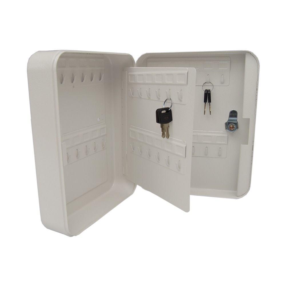 iSAFE Metal Key Safe Box with Key Lock (Category: Safe) located in Makati City. Submitted by costuless_inc. (Listing ID 1336970467, Image 3). Description: Item Code: KS-48 Sale Price: ₱599.00 Note: Price may change without prior notice. iSAFE Metal Key Safe Box with Key Lock, 48 keys capacity ♡ Color: Beige ♡ Material: Steel ♡ Compact Size ♡ No batteries required ♡ Convenient safekeeping that removes the hassle of managing keys ♡ Solid steel cons