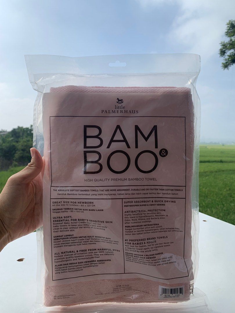 Little palmerhaus bamboo towel handuk bayi Bayi Anak Perawatan Makanan Anak di Carousell