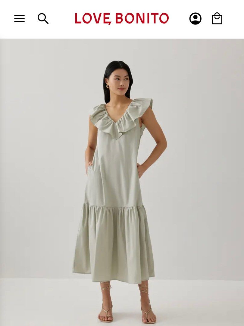 chinese dress ladies Luisa Ruffle Maxi Dress main image 1