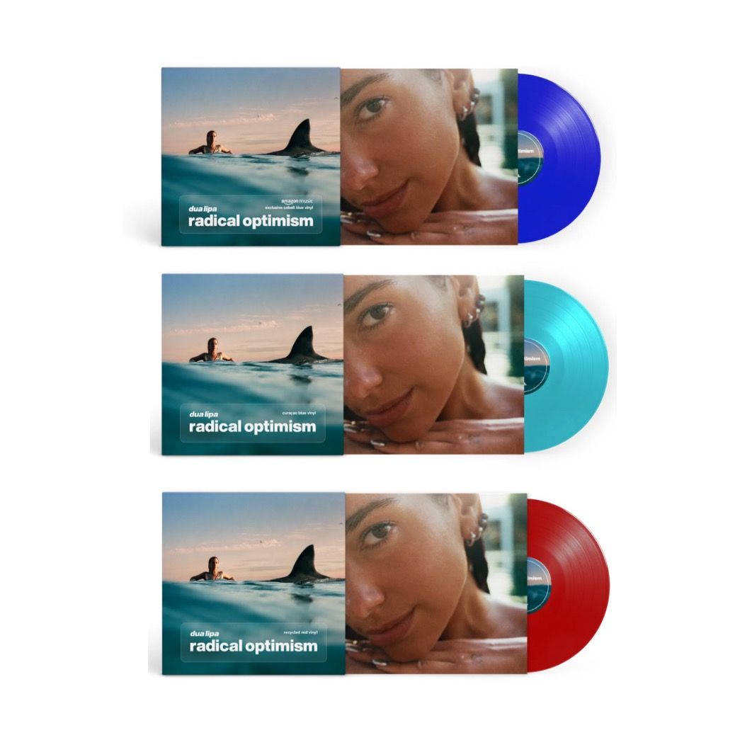 [LP] Dua Lipa - Radical Optimism (Blue / Curacao Blue / Red Eco) Vinyl ...