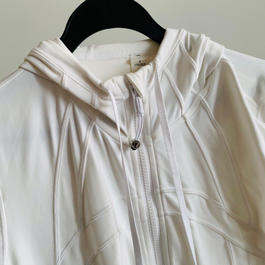 Lululemon white jacket clearance