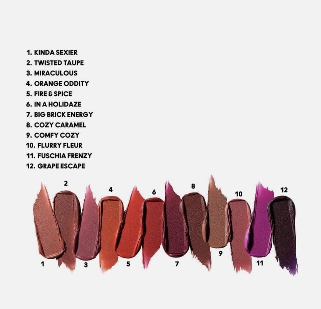 Mac Lippie Set 12 pcs with pouch (Category: Makeup) located in Mabalacat. Submitted by maiyasluxurybagshoppe (Listing ID 1336896288, Image 2). Description: .