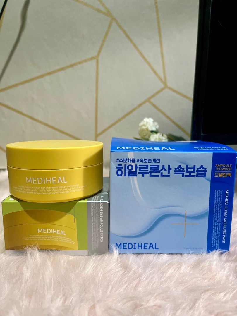 Mediheal Eye Patch & Clay Mask (Category: Face Care) located in Cavite. Submitted by jovevasq (Listing ID 1336916563, Image 1). Description: Unsealed only use for content purposes. Within cavite area. Selling for sale only ₱700 + delivery fee.