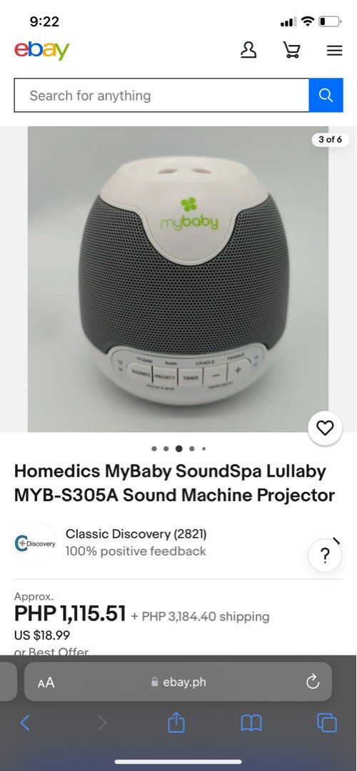 Mybaby soundspa lullaby (Category: Portable Music Players) located in Manila. Submitted by beladylike (Listing ID 1336878728, Image 3). Description: 🤍 preloved 🤍 220 V.