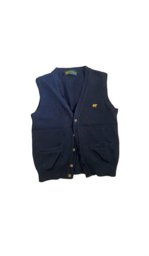 Navy blue vest
