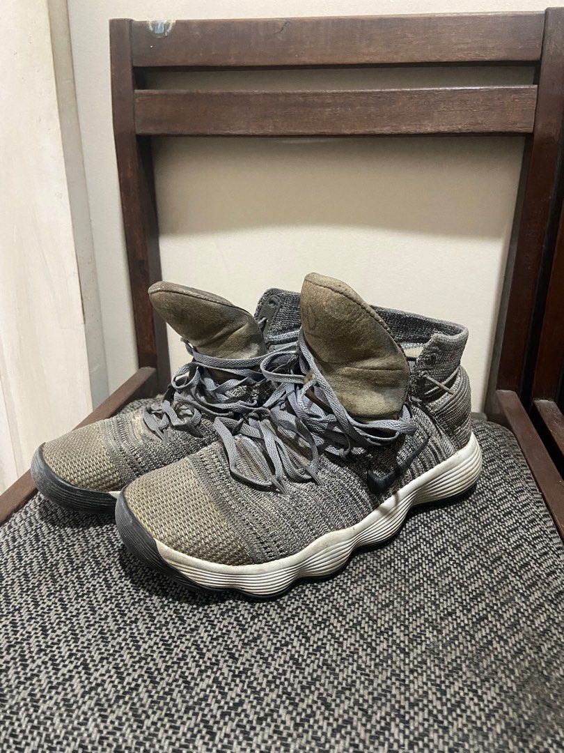 Nike Hyperdunk 2017 Flyknit Cool Gray Knit Shoes Fesyen Pria Sepatu Sneakers di Carousell
