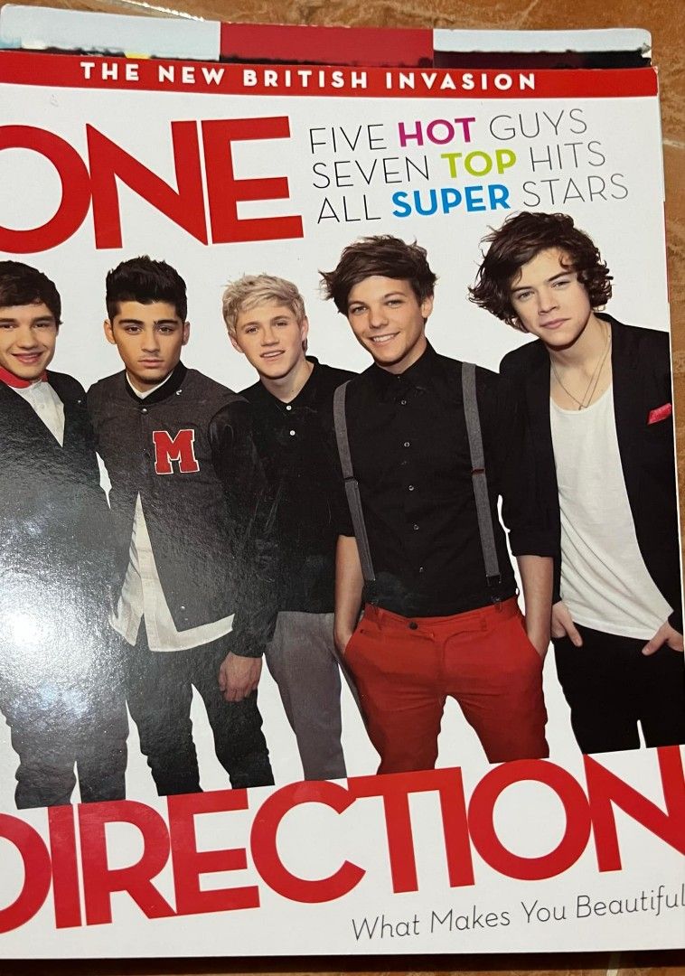 One Direction Book & Magazines (Category: Magazines) located in Santo Tomas. Submitted by knathrift (Listing ID 1336984957, Image 2). Description: •Unauthorized 1D Book - 250 •3 One Direction Magazines - 250 Rfs: Decluttering Note: There are signs of being stored for some time. Please manage your expectations. Mode of Payment: [GCash + Shipping Fee] Mode of Delivery: [J&T].