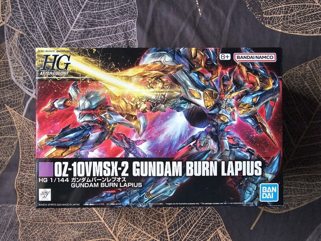 P-BANDAI HG 1/144 Gundam Burn Lapius New Mobile Report Gundam Wing Dual Story: G-Unit (Category: Gundam & Model Kits) located in Caloocan City. Submitted by merrykicksandcollectibles (Listing ID 1336987686, Image 1). Description: ✅ 100% Authentic & Original ✅ Brand New 💰 Price: ₱2,100 (Fixed) 📦 Box condition shown in images ⚠️ No last-price inquiries – they will be ignored. No response = Not interested..