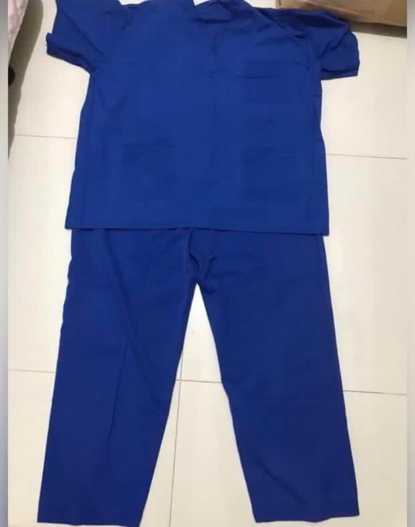PLUS SIZE BLUE SCRUB TOP (Category: Tshirts & Polo Shirts ) located in Quezon City. Submitted by stefsm (Listing ID 1336897428, Image 2). Description: XXL-XXXL.