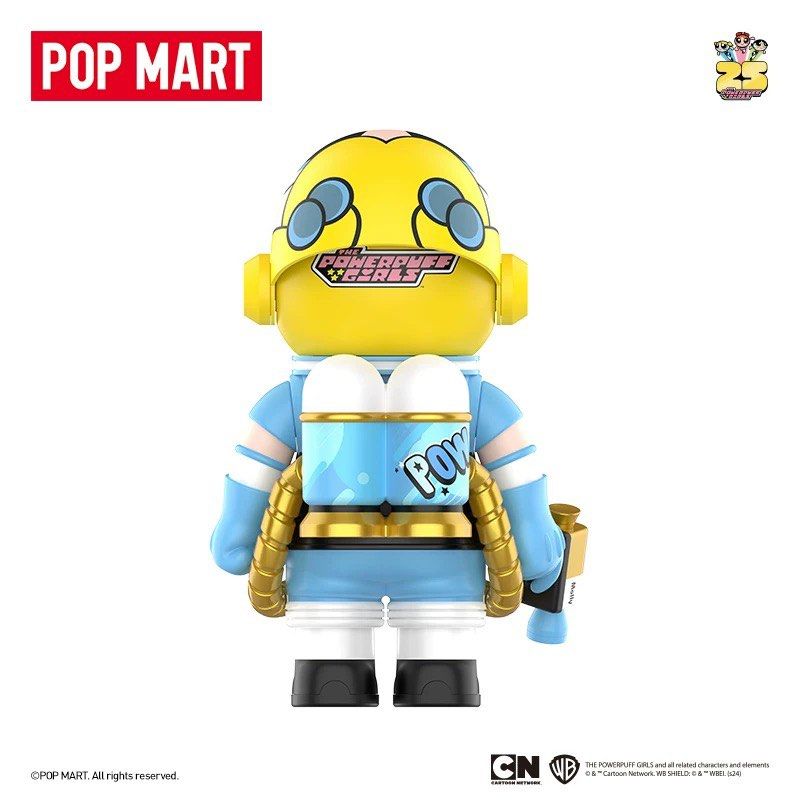Popmart Mega Space Molly 400%+100% The Powerpuff Girls - Bubbles 