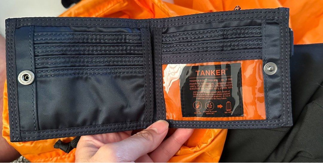 Porter Tanker Pocket Wallet in Iron Blue Brand New Original Porter Tanker Pocket Wallet in Iron Blue Brand New Original