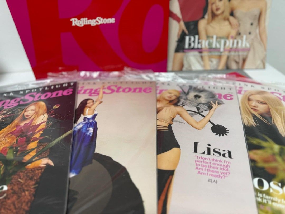 Rolling Stone Collector’s Edition Box Set featuring BLACKPINK (Category: CDs & DVDs) located in Manila. Submitted by kitju (Listing ID 1336916761, Image 2). Description: Rolling Stone Collector’s Edition Box Set featuring BLACKPINK -Full inclusions - Sealed Magazines - ₱9500 MOP: Gcash MOD: Lalamove, JNT, LBC Shipping from Tanza, Cavite, can ship from Pasig depending on sched.