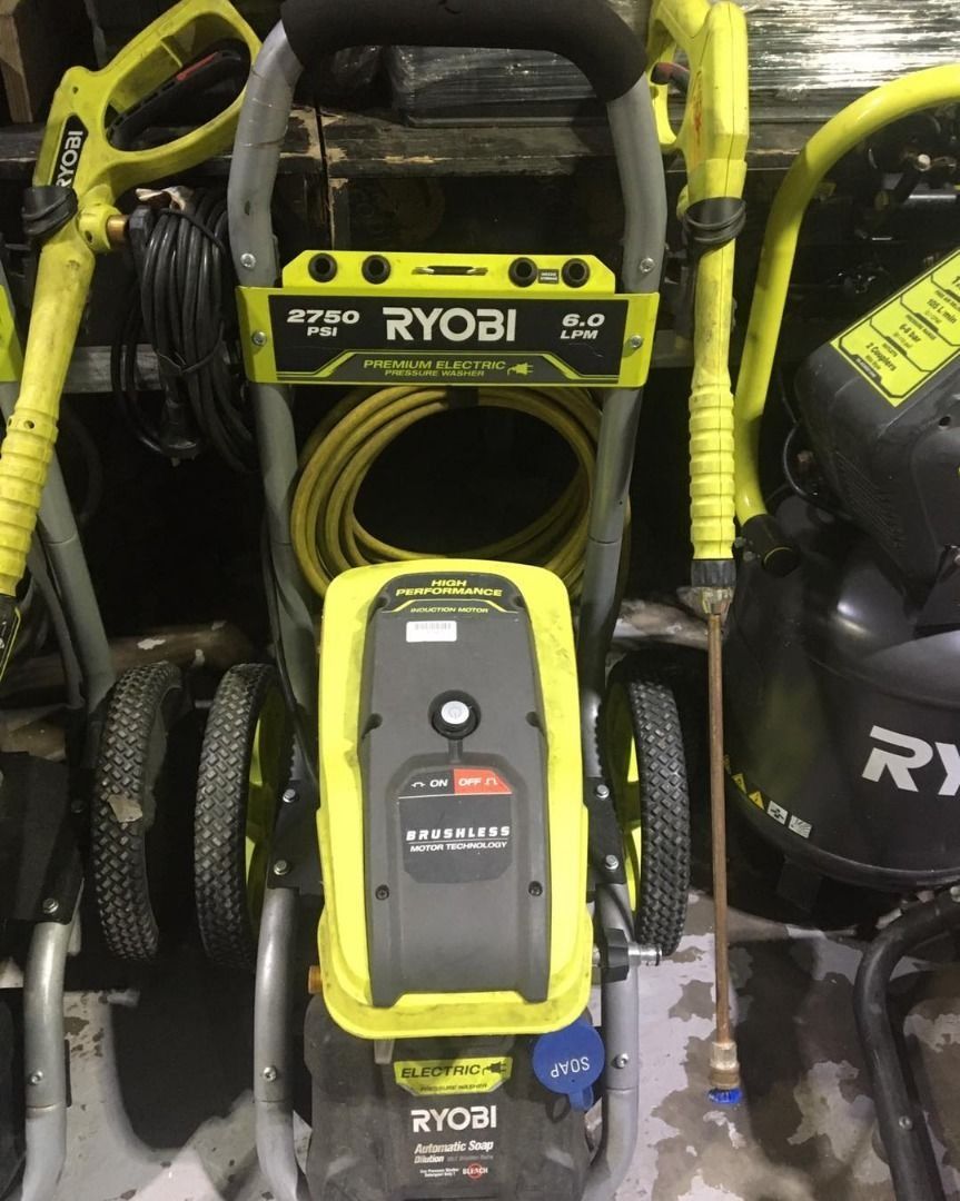 Ryobi 2750psi Pressure Washer 2100w