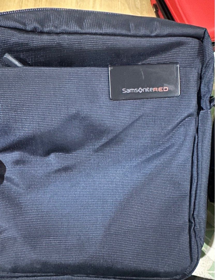 Samsonite red tote outlet sales